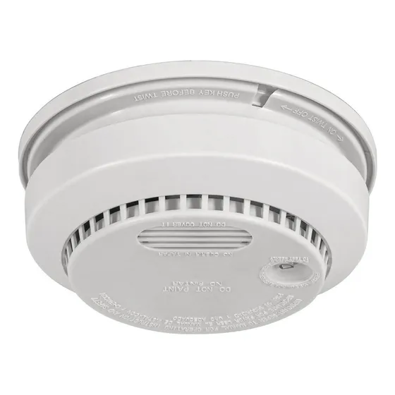 Sensor Detector De Humo Con Alarma Para Techo O Pared Volteck Alhu-132