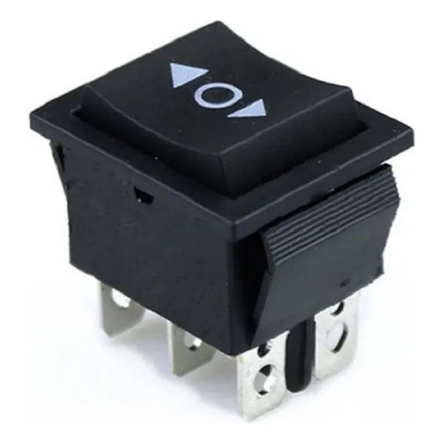 Interruptor Chave Botão 6 Terminais - Retorno Pulsar 16a