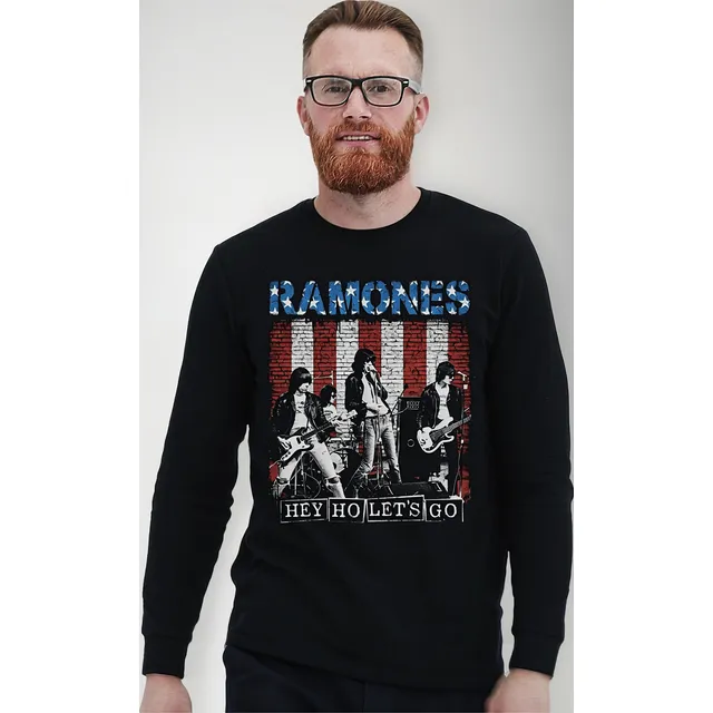 Polera Ml Ramones Poster Hey Ho Lets Go N Punk Abominatron