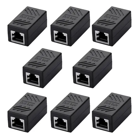 Acoplador Rj45 Hembra A Hembra Para Cat5/6 Ethernet