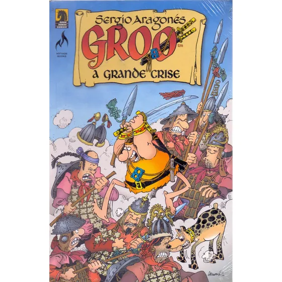 Sergio Aragones Groo A Grande Crise Vol 2 Raro Gibi Hq Novo