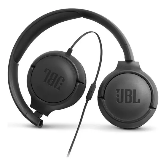 Auriculares Jbl Tune 500 Cableado Negro Negro