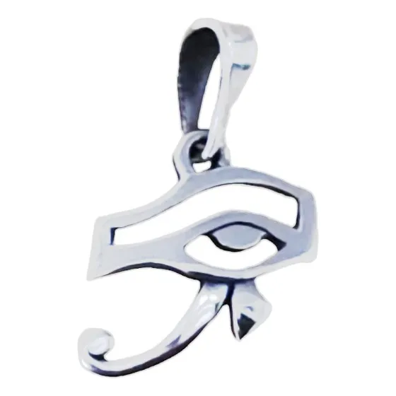 Dije De Ojo De Horus  En Plata Solida 0.925