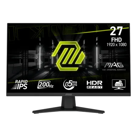 Monitor Msi Mag 274f 27 Rapid Ips 200hz Hdr Color Negro