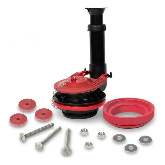 Kit De Válvula De Descarga Grande 3 Pulgadas Color Rojo