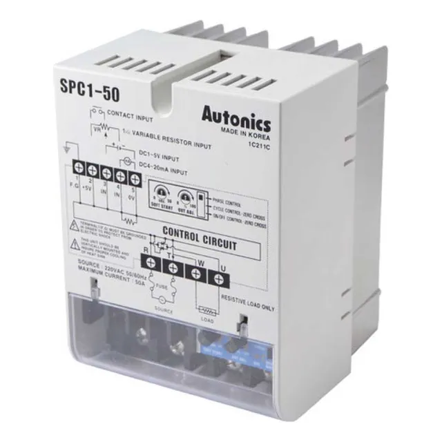 Control De Potencia 50amp 1 Fase 220vca 94.6x24.8x92mm