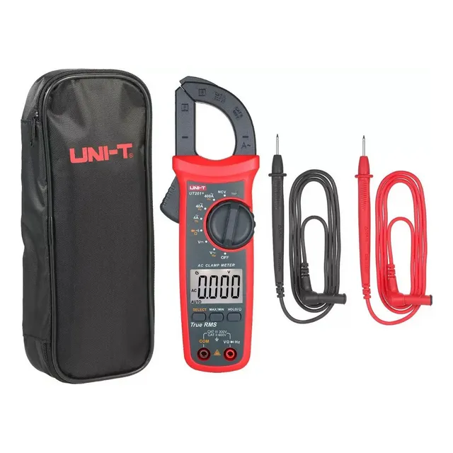 Pinza Amperimetrica Digital Autorango Uni-t Ut201+ True Rms 