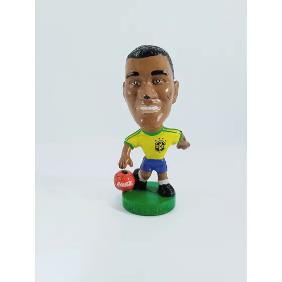 Boneco Mauro Silva Mini Craque Coleção Coca-cola Copa 1998