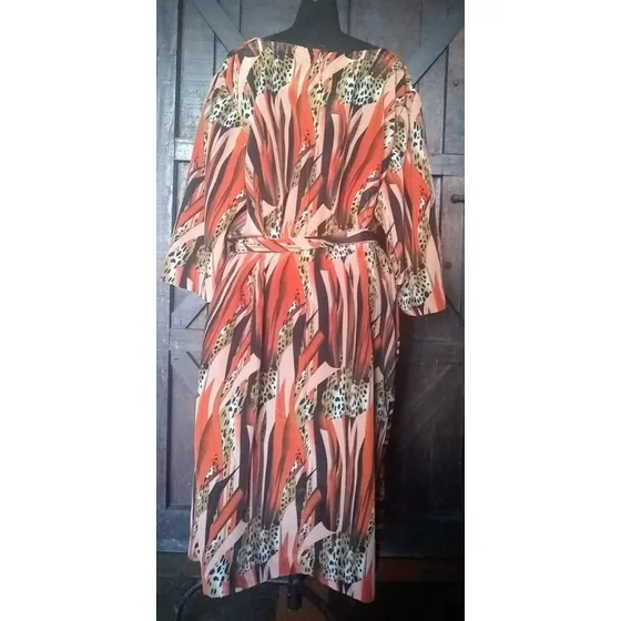 Vestido Dama Elegante Y Sobrio. Plus/grande.usado.impecable