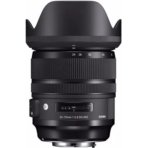 Sigma 24-70mm F2.8 Art Dg Os Hsm lente para canon