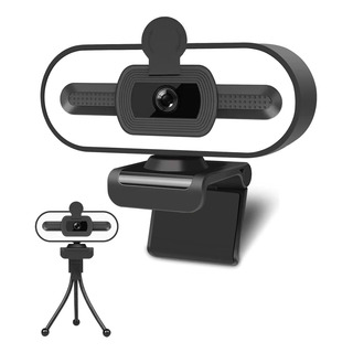 Cámara De Red 4k Con Micrófono De Luz De Anillo Para Pc Mac Cámara De Red 4k Con Micrófono De Luz De Anillo Para Pc Mac