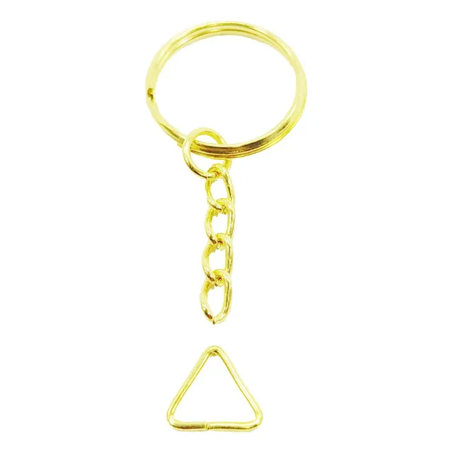 100 Argollas Para Llavero De 2cms Herraje Metálico