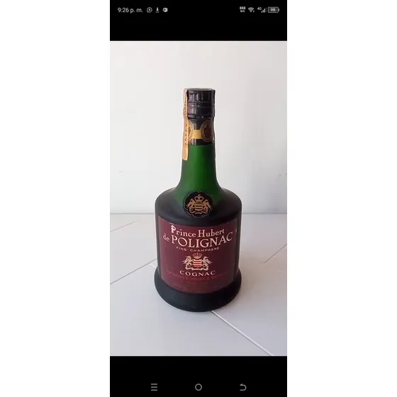 Botella Original Decorativa Prince Hubert Cognac