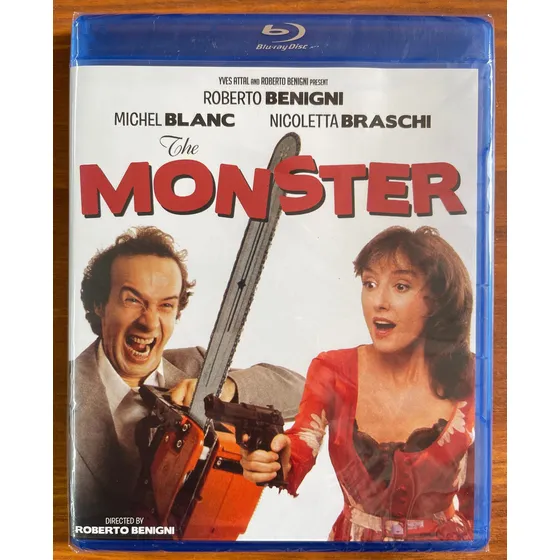 Bluray O Monstro - Roberto Benigni - Lacrado