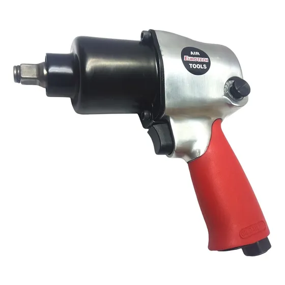 Llave Pistola Impacto Neumática - Doble Martillo - Eurotech