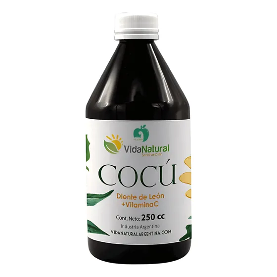 Cocu + Vitamina C + Diente De Leon 250ml Vida Natural