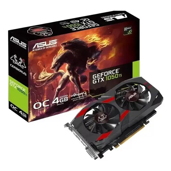 Placa De Vídeo Asus Geforce Gtx 1050 Ti 4gb Gddr5
