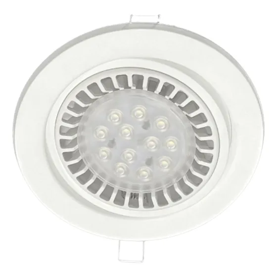 Spot Embutir Circular Móvil 1 Luz Ar111 Led Dimerizable Pp