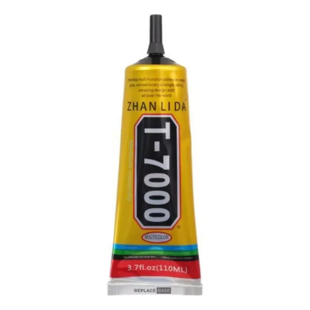 Pegamento T7000 Celulares Pantallas Tactiles 15ml Negro