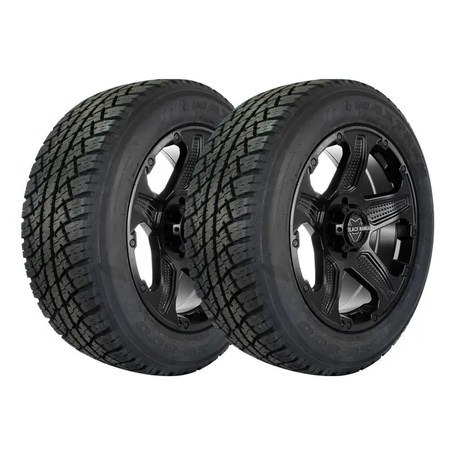 Paquete De 2 Llantas 205/80r16c Maxtrek Su 800 110/108s Msi