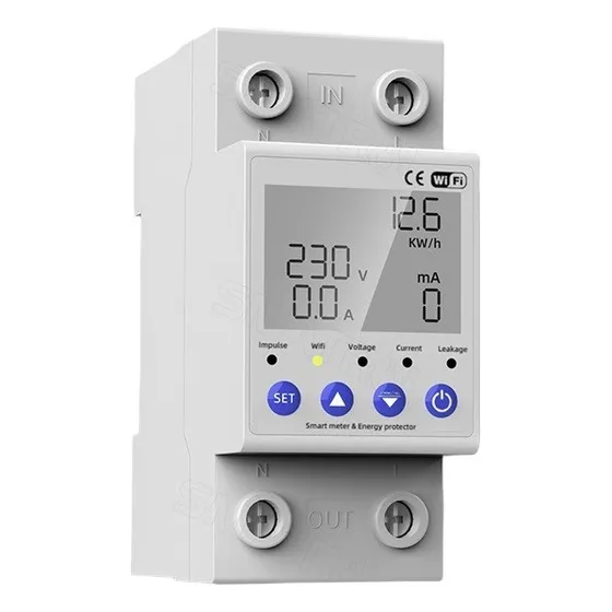 Protector Tension Wifi Alta Baja Medidor Consumo TBCin Smart TDP-263T