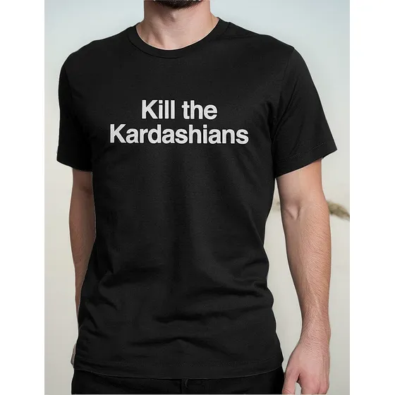 Camiseta Masculina Banda Slayer Kill The Kardashians