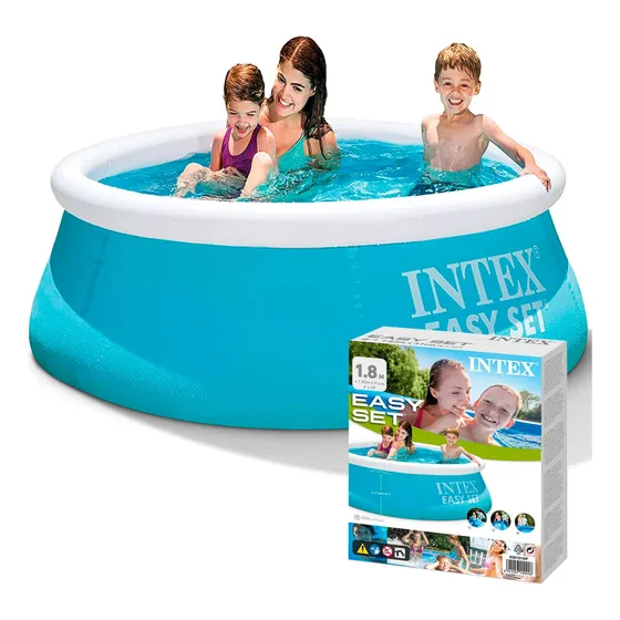 Piscina Inflable Redonda Familiar Niños 1.8mts X 51cm