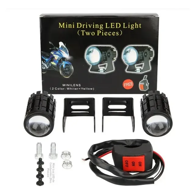 Kit Faros Led Lupa Proyector Potentes 60w