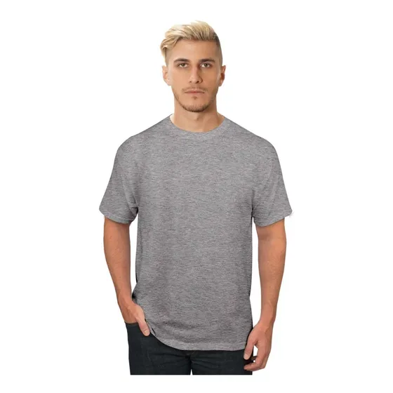 Remera Basica Hombre Manga Corta Lisa 100% Algodon