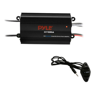Amplificador Marino 4 Canales Pyle 200w Rms 4ohm Bluetooth Amplificador Marino 4 Canales Pyle 200w Rms 4ohm Bluetooth