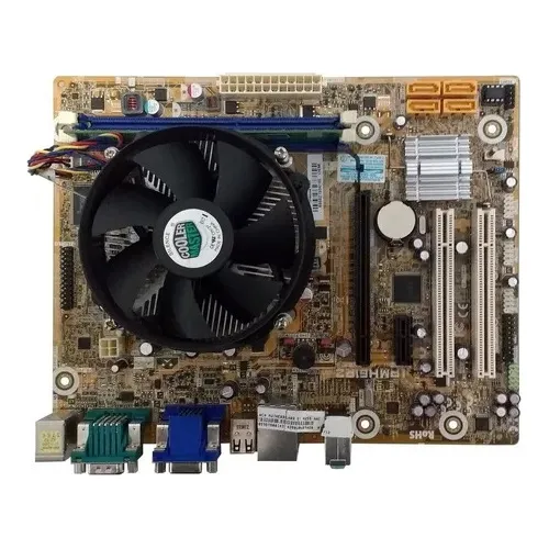 Kit Placa Mãe 1155 Intel Dual Core + Memória 4gb Ddr3 Cooler