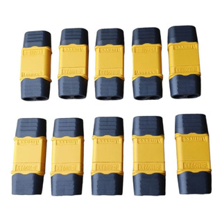10 Pares Conector Xt60 Com Capa Proteção (macho + femea) 10 Pares Conector Xt60 Com Capa Proteção (macho + femea)