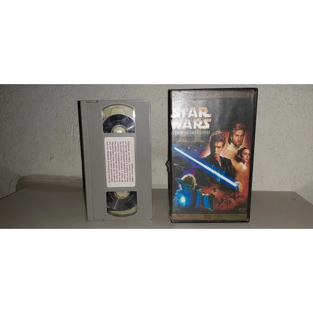 Vhs Star Wars Episodio Il  Ataque De Los Clones (copia)