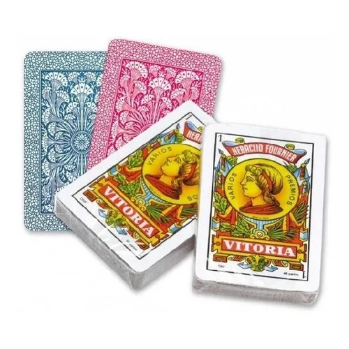 Set 2 Naipes Español Fournier N°12 Baraja 40 Cartas 