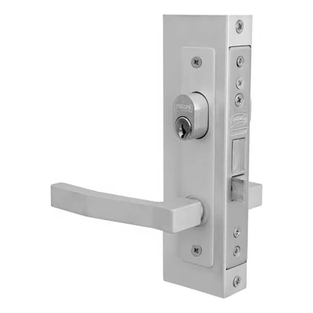 Cerradura Chapa Puerta Perfil Aluminio 550 Phillips Gris