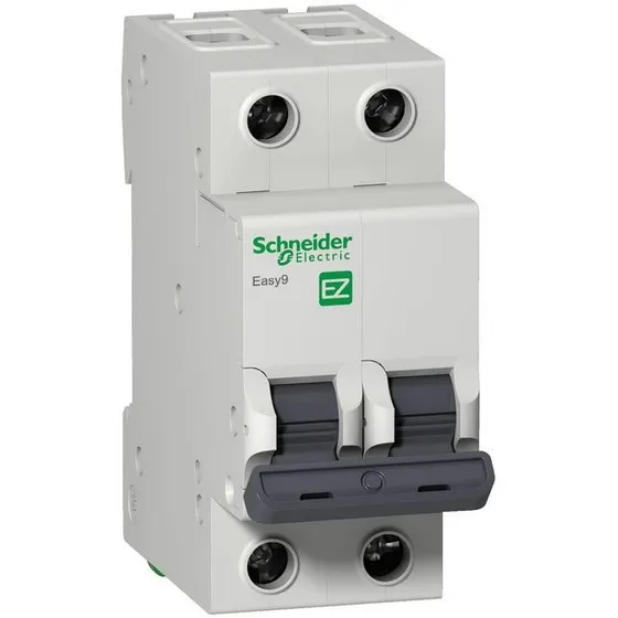 Interruptor Termomagnetico Para Riel Din 2 Polos Schneider