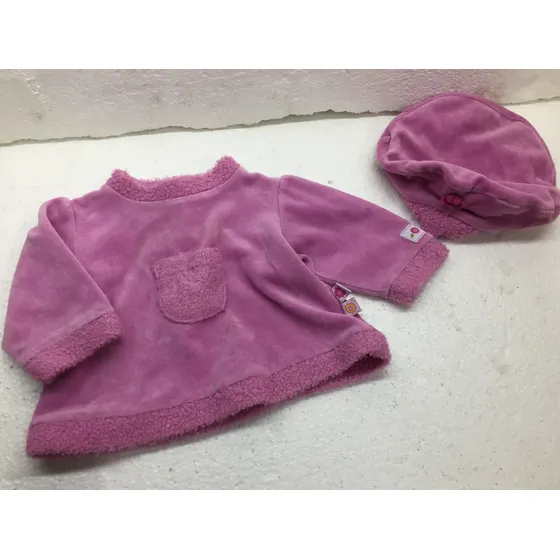 Sueter Y Boina Bebe Niña Talla Cero A 3 Meses