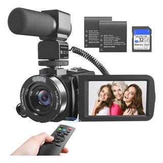 Câmera De Vídeo Muraux 6k Camcorder Vlogging 64mp Wifi Com M Câmera De Vídeo Muraux 6k Camcorder Vlogging 64mp Wifi Com M