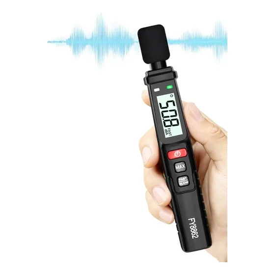 Medidor Nivel Ruido Sonido Sonometro 30 - 130 Dba Decibeles