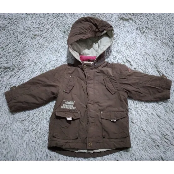 Campera Parka Zara Baby Capucha Desmontable