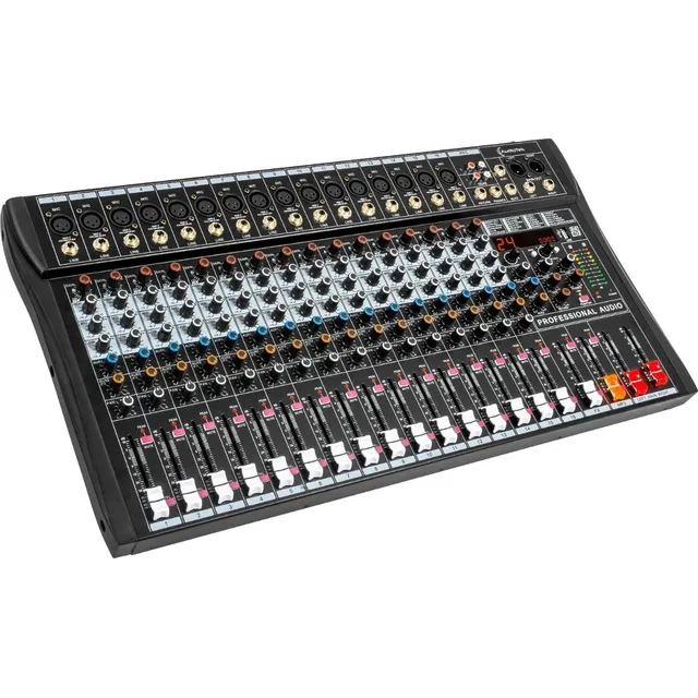 Mezcladora Mixer 16 Canales Bluetooth Usb Estudio Sonido