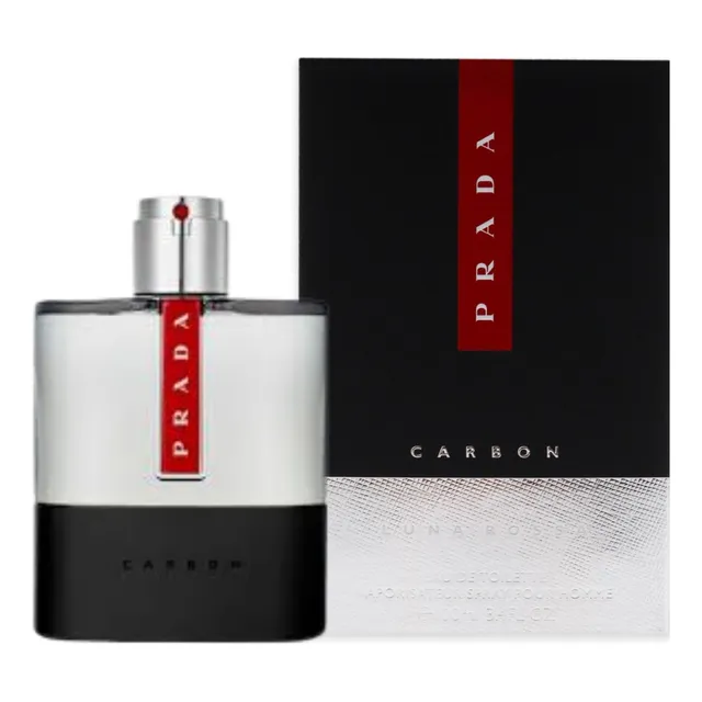 Prada Luna Rossa Carbón For Men Eau De Toilette 100 Ml
