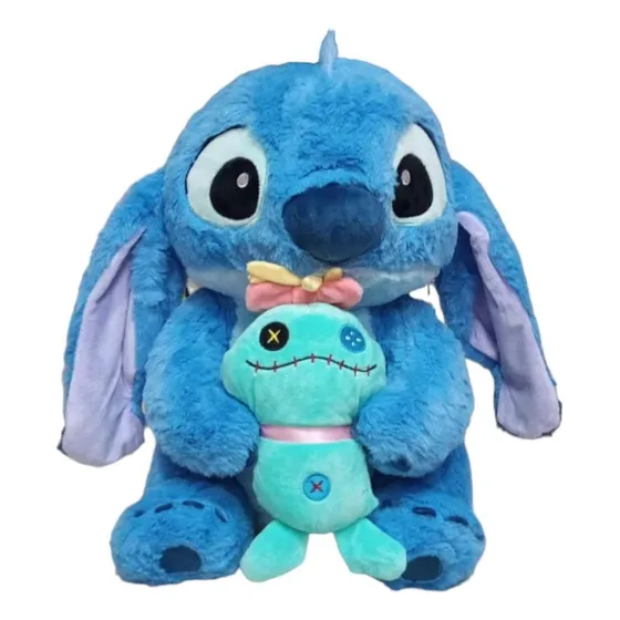 Peluche Stitch Con Scrump  Super Grande 60 Cm