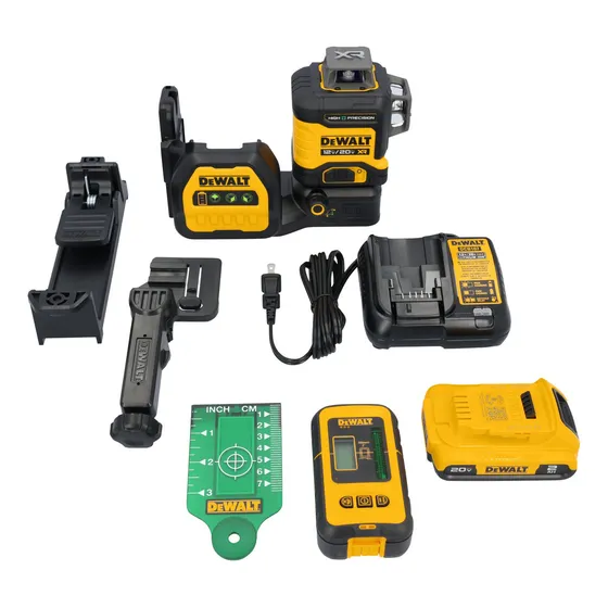 Nivel Laser Alta Presicion 3 Lineas 360 Grados 20v Dewalt