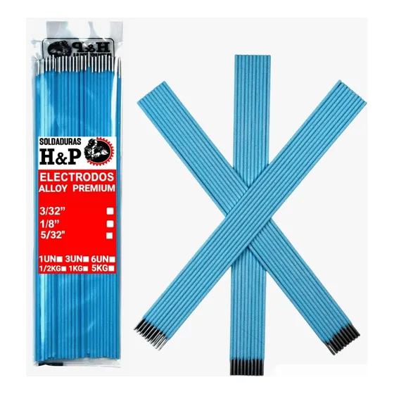 Electrodo Super Alloy H&p 1/8 Medio Kilo(500gm. Color Azul)