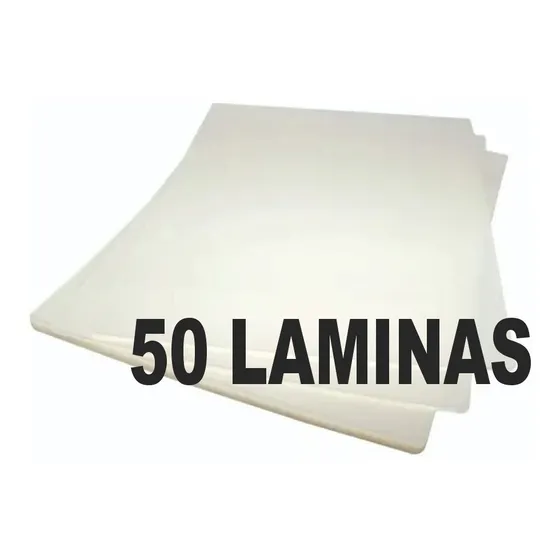 Laminas Para Plastificar Tamaño Oficio 125 Microne 230x345mm