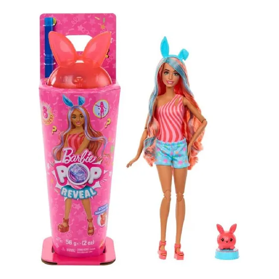 Muñeca Barbie Pop Reveal Surprise Animal Series