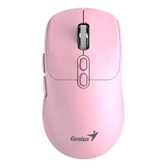 Mouse Genius Nx-8080s Dual Wireless/bt Silent 7-bot Rosado