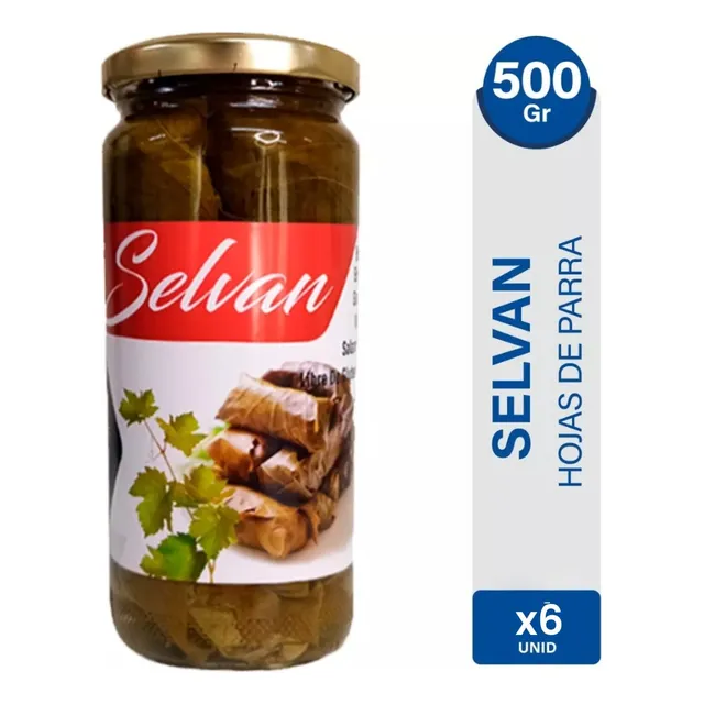Hojas De Parra Selvan Origen Turquia Pack X6 - 01mercado
