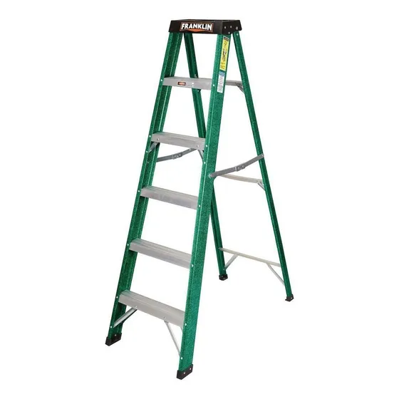 Escalera De Tijera De Fibra De Vidrio Tipo 2 Ermn